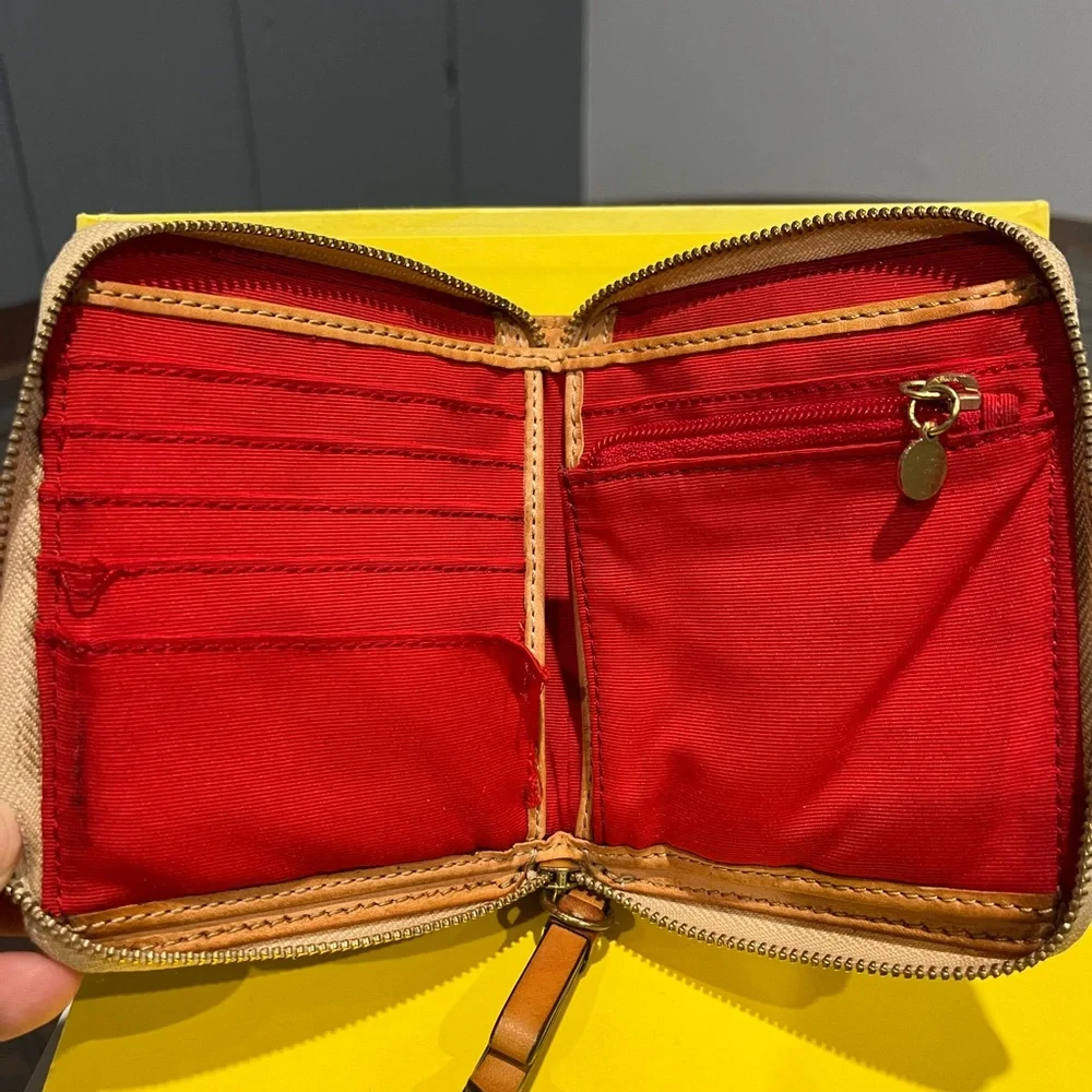 Vintage Color Flowers Coach Wristlet Bag Est. 1941‎